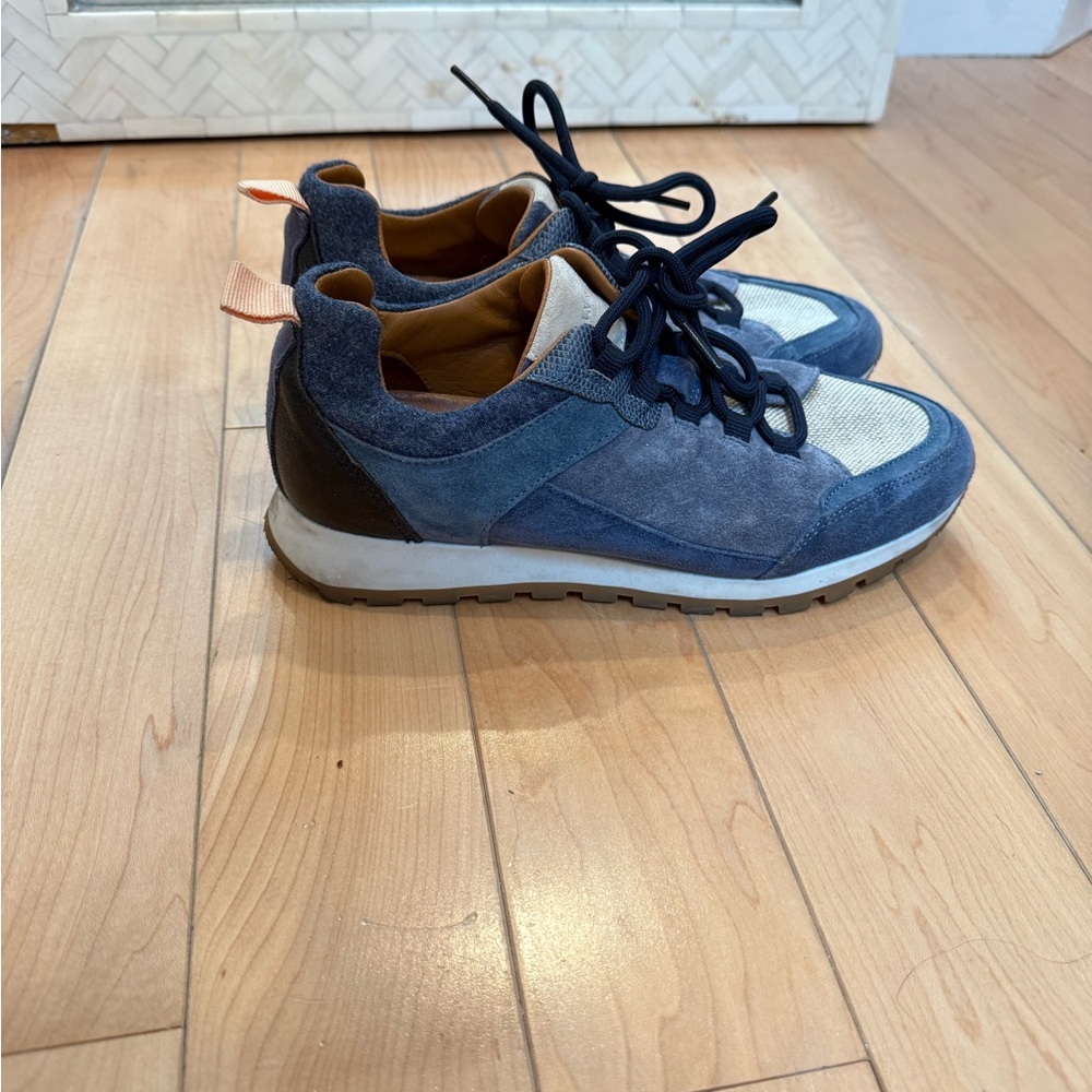 Sezane Blue Sneakers